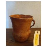 Pottery pitcher 7"
