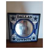 The Danbury mint Dallas cowboys stained glass
