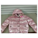 New big girls puffer jacket size M
