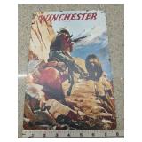 Metal Winchester sign 12x8
