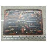 Metal gun sign 8 x 12