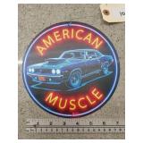 Metal sign 8"