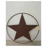 Cool Metal star decor, 36 in