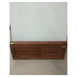 Old, wall mounted, drop down desk, back needs s