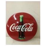 Coca-Cola button, 19 and 1/2 in