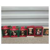 12 asst Hallmark keepsake ornaments