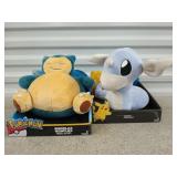 2 Pokemon plush stuffed animals