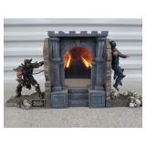 Mortal Kombat scene 9.5" tall
