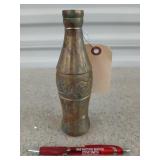 Brass Coca-Cola bottle 9"
