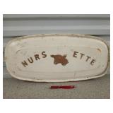 NURS ETTE metal lid 21.5 x 10