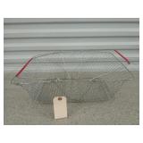 Collapsible metal basket 5x18x12.5