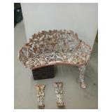 Cast iron 38-in bench needs a little welding w