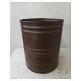 Large copper barrel 16x13