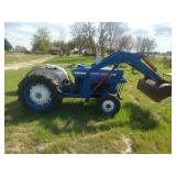 Ford 3000 tractor w/ front end loader, 1624