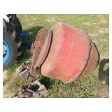 PTO driven cement mixer