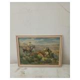 Western cowboy picture by R. Farrington Eiwell,