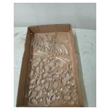 Lots of glass decor for chandeliers or lamps