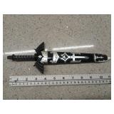 Dagger in sheath 6" blade, new