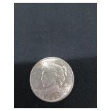 1922 peace silver dollar