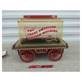 The Great American popcorn machine by sunbeam,