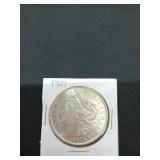 1921 Morgan silver dollar