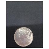 1924 peace silver dollar