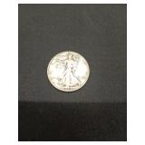1944 Walking Liberty silver half dollar