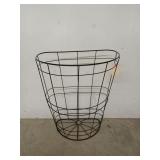 Metal laundry hamper 24x14x20