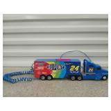 Jeff Gordon race trailer telephone