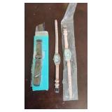 womens watches and watch band set