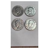 1978 - D qty 4 eisenhower dollar coins d mint