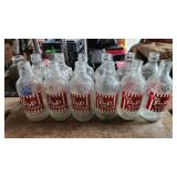 Pop shoppe soda bottles in returnable bottles