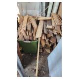 2 stacks of assorted project piece boards odds