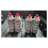 butane fuel bottles 4 brand new full