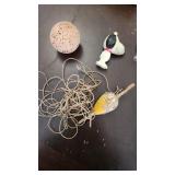 Vintage and possibly antique bobbers fishing