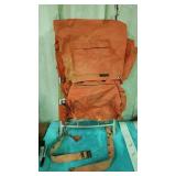 Orange frame backpack camping fishing hiking
