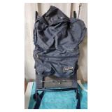 Vintage frame hiking camping outdoor activities