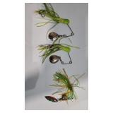 strike king Colorado spinner bait and 2 h&h