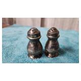 antique silver salt and pepper shakers brought o