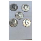 1776-1976 bicentennial kennedy half dollar coins