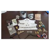 costume jewelry lot as pictured  a couple charms