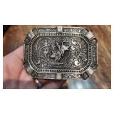 Montana Silversmith bull rider on bucking bull