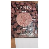 cents binder penny collectors binder with coins