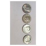 1988 kennedy half dollar coins as pictured