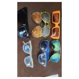 sunglasses lot as pictured