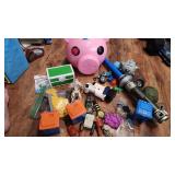 toy lot piggy bakugan lights average pick a part