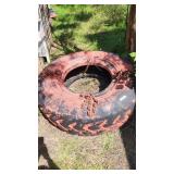 the most AWESOME tire swing EVER!!! Over 4 ft