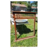 mission style frame or would be amazing in a