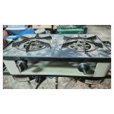 Foker 2 burner gas stove compatible with butane