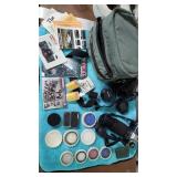 pentax super program 35mm camera with all the